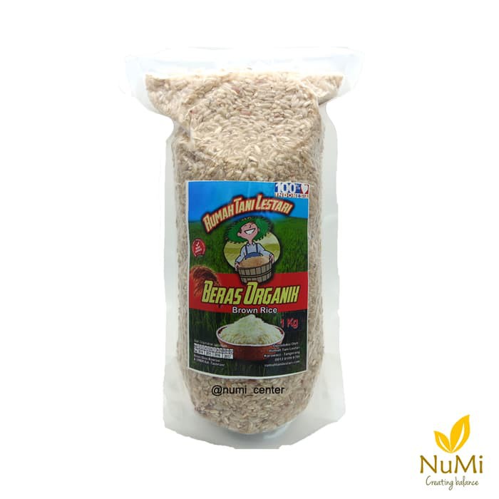 5KG Organic Brown Rice Beras Coklat Organik RUMAH TANI LESTARI RTL