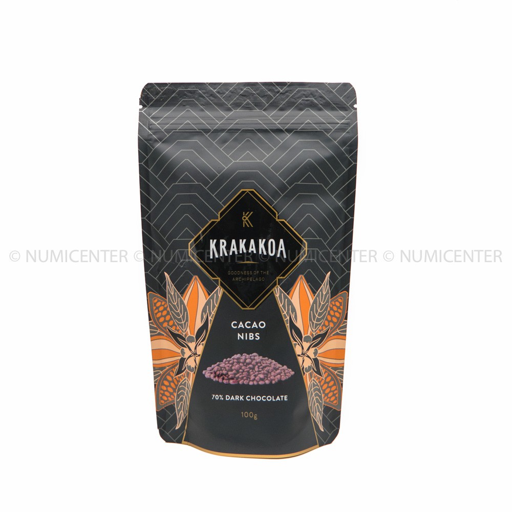 Krakakoa Cacao Nibs with 70 PERCENT Dark Chocolate Biji Cokelat Manis ...