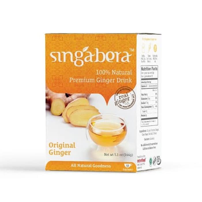 Singabera Original Instant Ginger Drink Minuman Wedang Jahe Instan 12